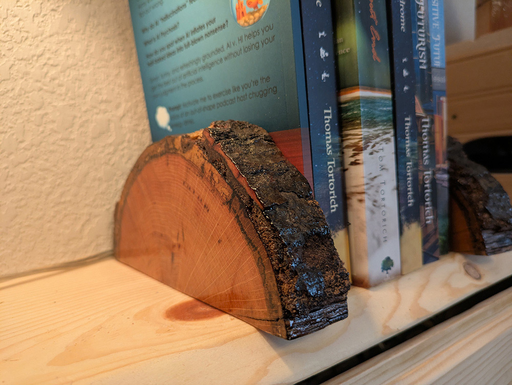Half Moon Bookends