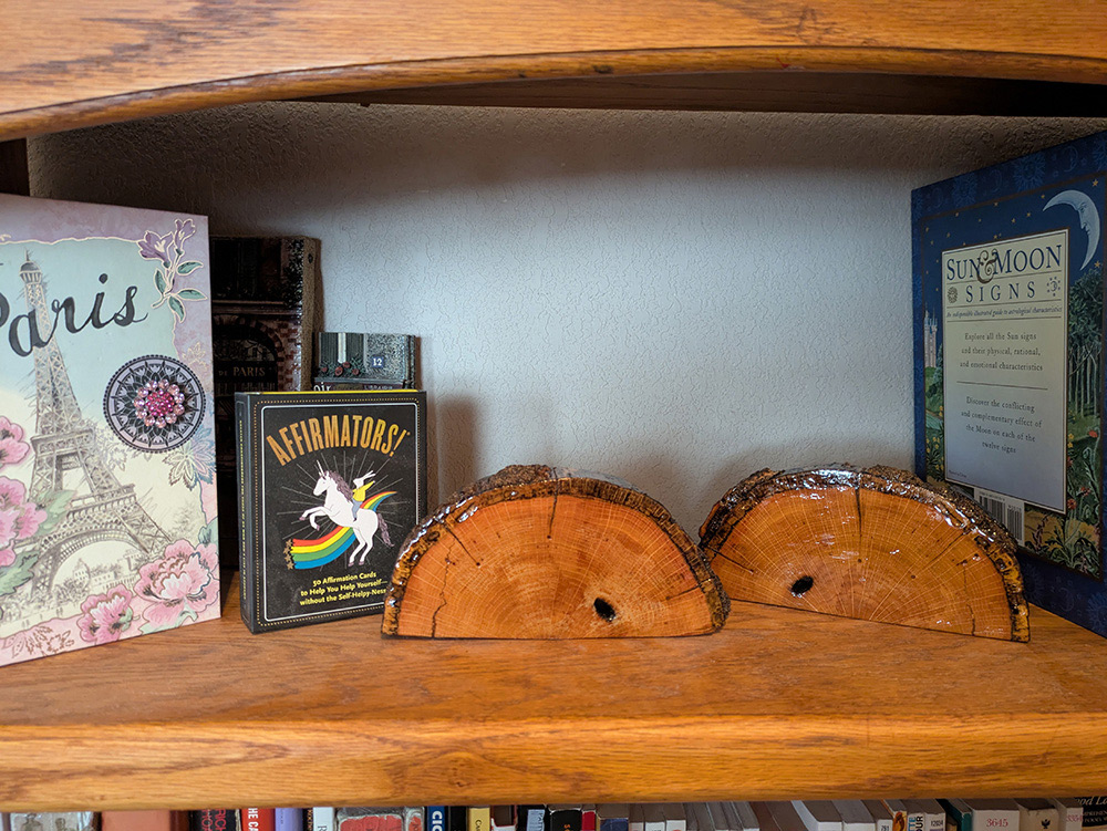 Half Moon Bookends