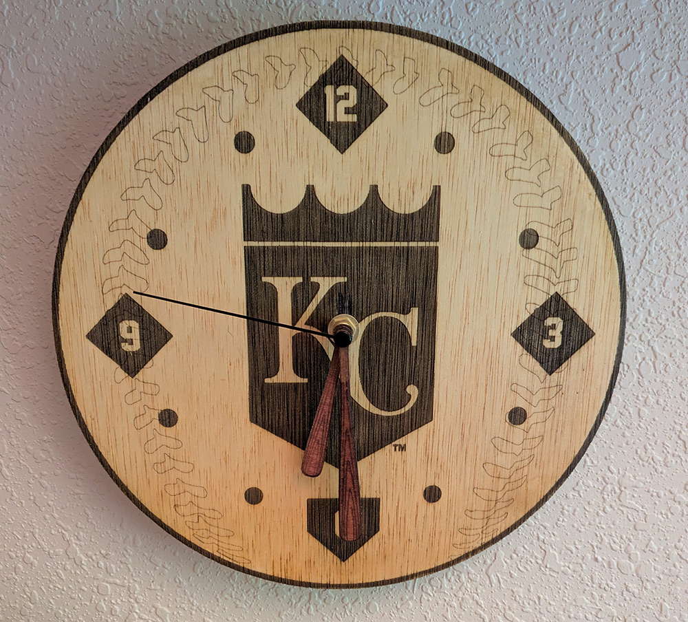 Royals Clock