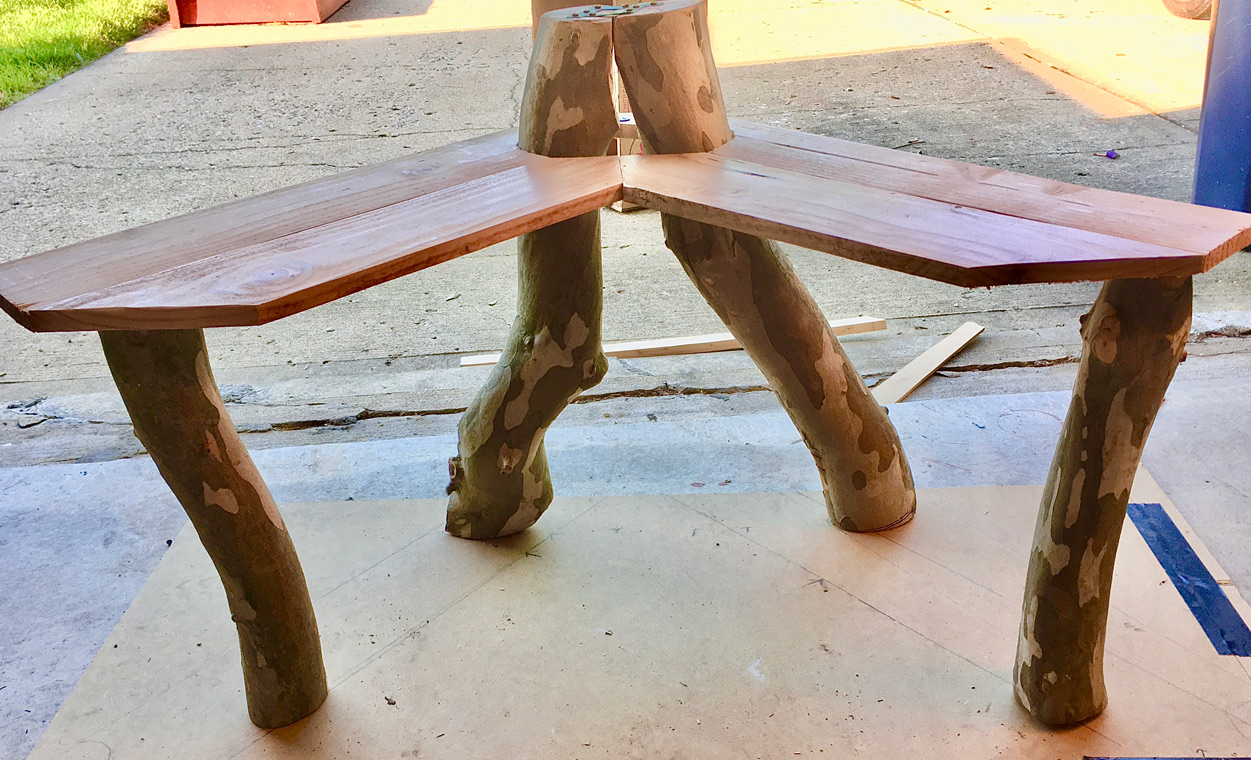 Sycamore Corner Accent Table